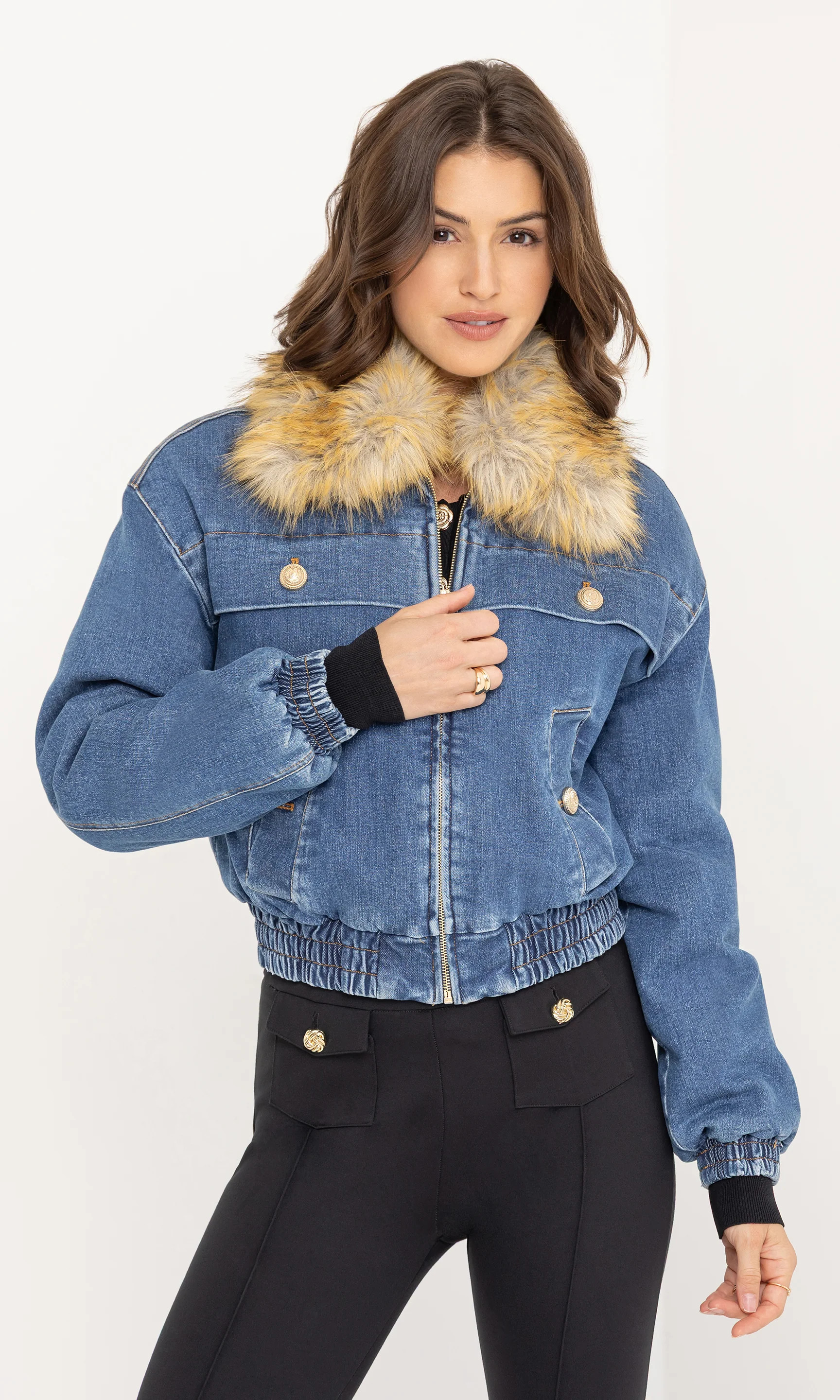 Paco Denim Bomber | Generation Love