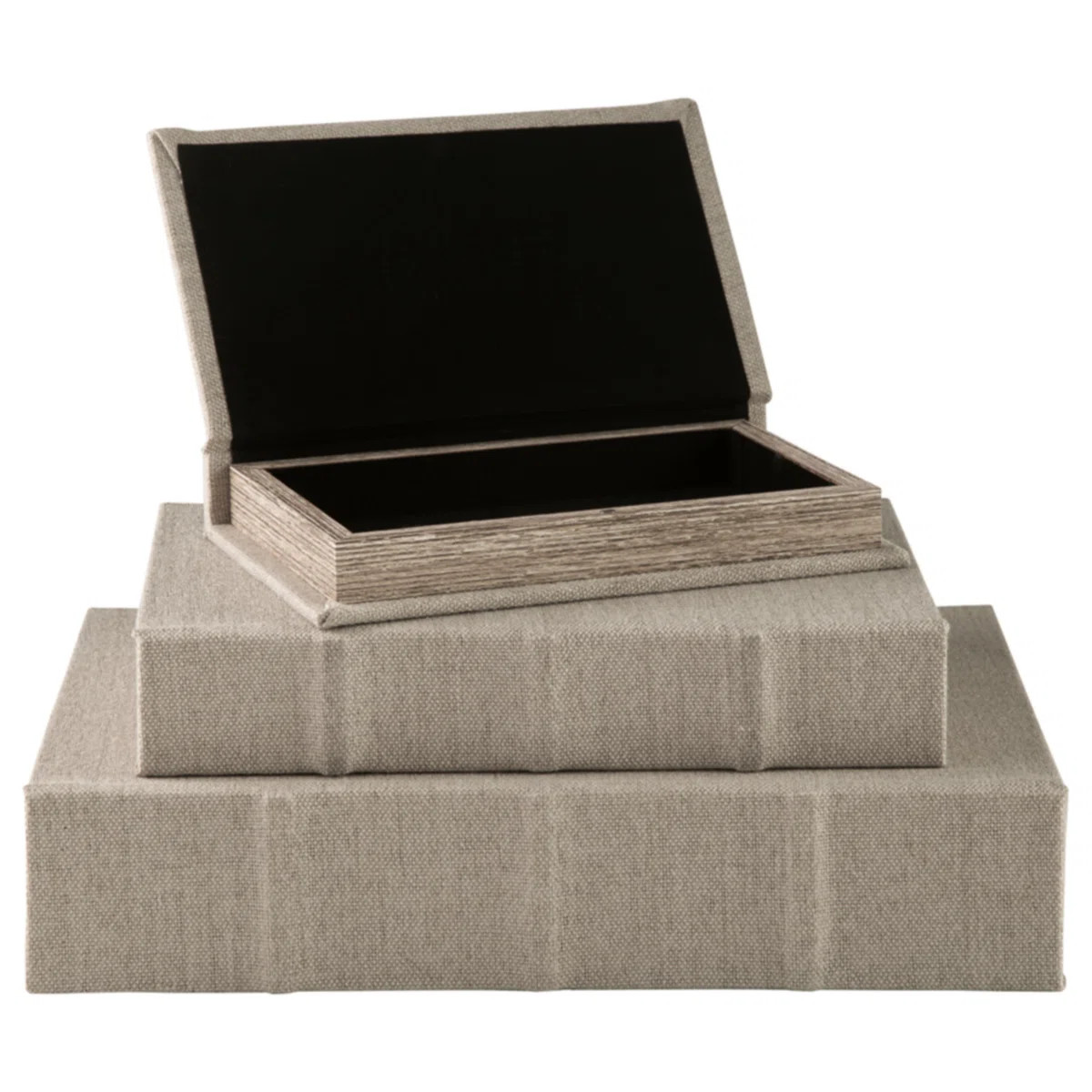 Kepir 3 Piece Fabric Book Box Set | Wayfair North America