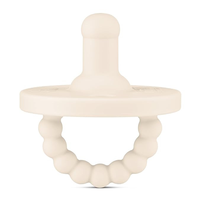 Ryan & Rose Cutie PAT Pacifier Teether (Stage 2, Ivory) | Amazon (US)