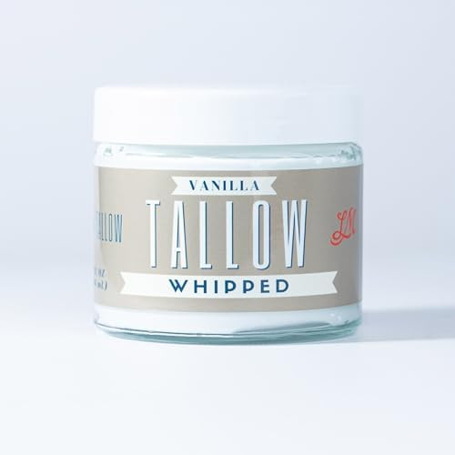 Whipped Tallow 9oz - All Natural Face Cream + Whole Body Moisturizer for Dry Skin - Made With Sce... | Amazon (US)