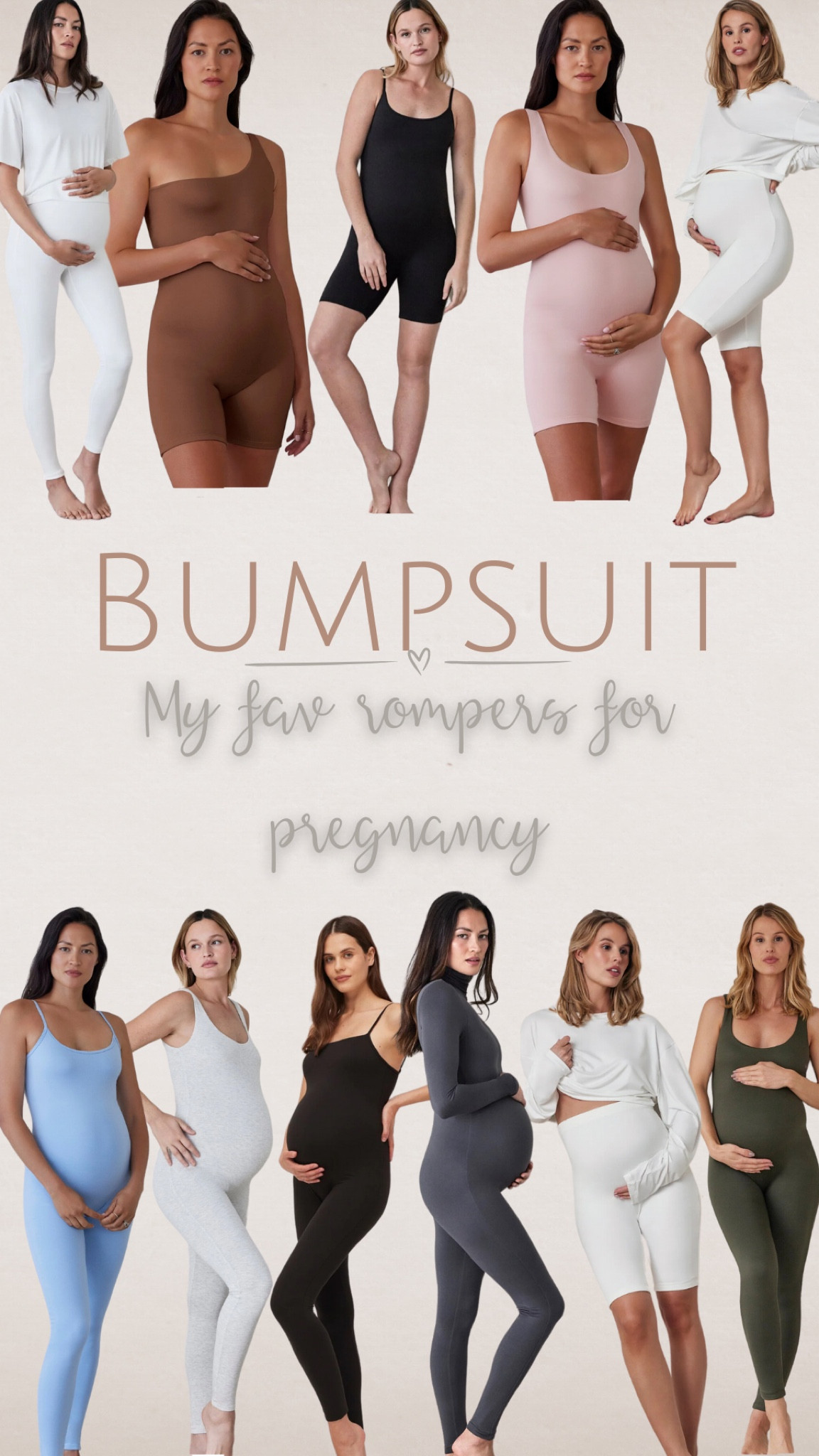 My fav bump friendly rompers! 🤰 #bumpsuit #maternity #maternityfashion #rompers #mama #mother #mothertobe

#LTKFamily #LTKBump #LTKBaby