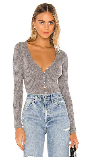Baxter Cardigan in Grey | Revolve Clothing (Global)