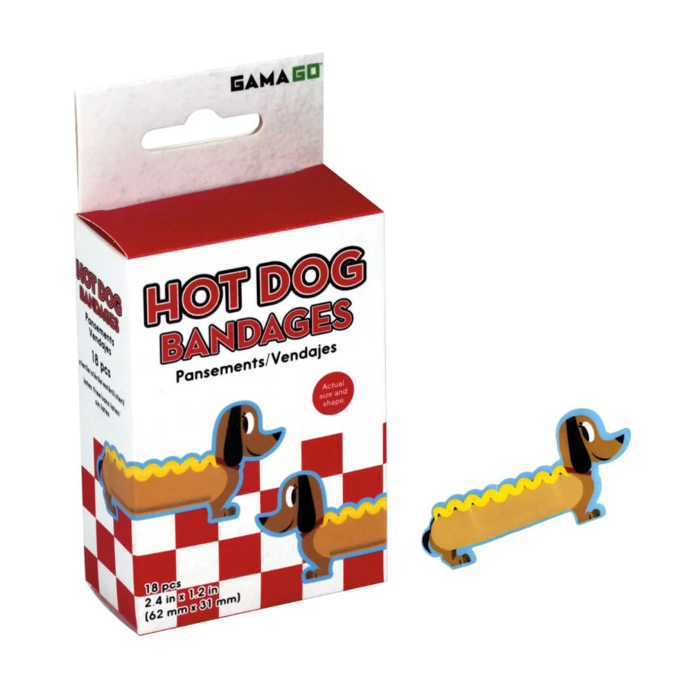 Hot Dog Bandages | Sammy + Nat