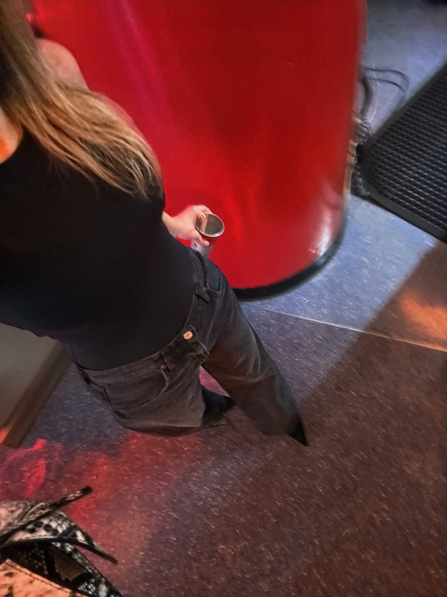 From one of the last Miami Heat games last season… wearing a sleeveless black muscle tee w Agolde Low Curve baggy jeans and black pointy toed boots.

#LTKootd #LTKSaleAlert #LTKSeasonal
