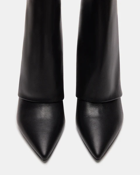 FALLON BLACK LEATHER | Steve Madden (US)