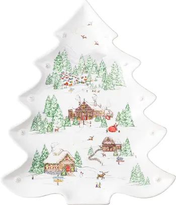 Details & CareA festive seasonal design marks a tree-shaped platter fashioned from ceramic stonew... | Nordstrom