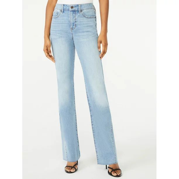 Scoop Women's High Rise Slim Boot Jeans - Walmart.com | Walmart (US)