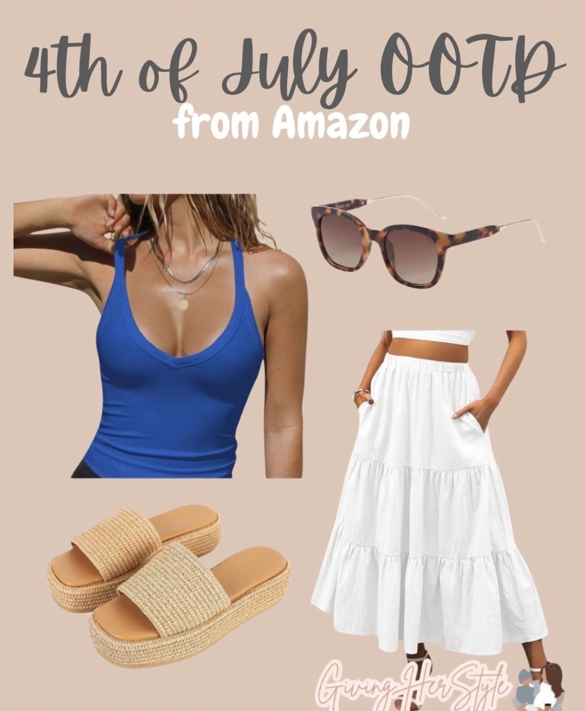 4th of July outfit ideas from Amazon prime 

4th of July, Fourth of July, USA, patriotic outfits, pool party, amazon fashion, amazon outfit idea, red white and blue, white shorts, graphic tshirt, travel, summer ootd

#LTKTravel #LTKSwim #LTKSeasonal