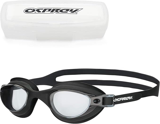 Osprey Adult Goggles with UV Protection and Anti Fog Wide View Lens, Soft Silicone Swim Goggles, ... | Amazon (UK)