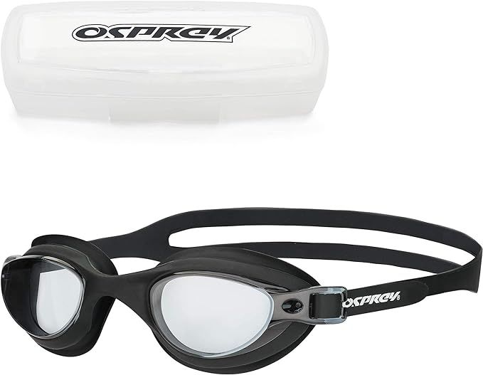 Osprey Adult Goggles with UV Protection and Anti Fog Wide View Lens, Soft Silicone Swim Goggles, ... | Amazon (UK)