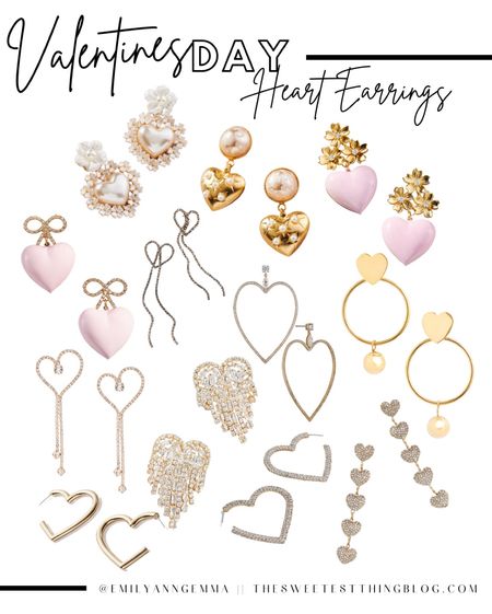 Heart earrings, Valentine’s Day, Valentines, Valentine’s Day outfit, pink heart earrings, emily Ann Gemma 

#LTKSeasonal