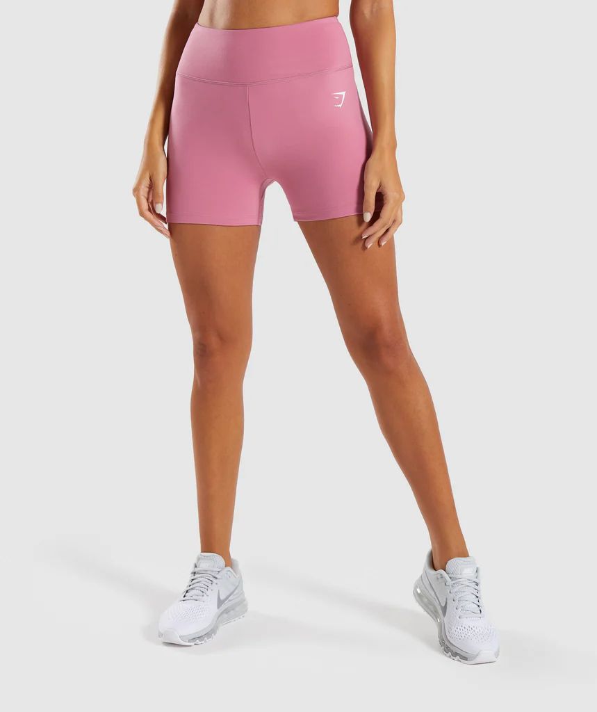 Gymshark Dreamy High Waisted Shorts - Dusky Pink | Gymshark