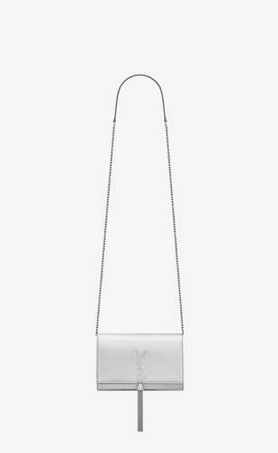 kate chain wallet in mirrored leather | Saint Laurent Inc. (Global)