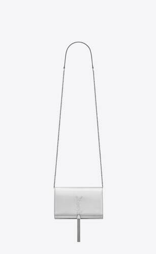 kate chain wallet in mirrored leather | Saint Laurent Inc. (Global)