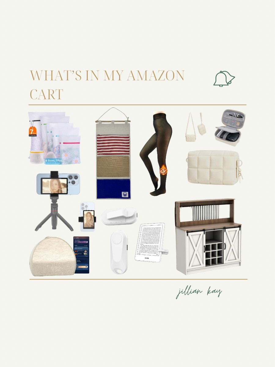 What’s in my Amazon cart 🛒 

Home, travel and tech necessities 

Ig: @jkyinthesky 

#kindle #bookgirly #kindleaccessories #vlogging #vlogging accessories #home #homedecor #diningroom #diningroomfurniture #coffeecart #hatch #alarmclock #cameracase #laundry #laundryessentials #essentials #amazon #wishlist 

#LTKFamily 

#LTKHome #LTKTravel
