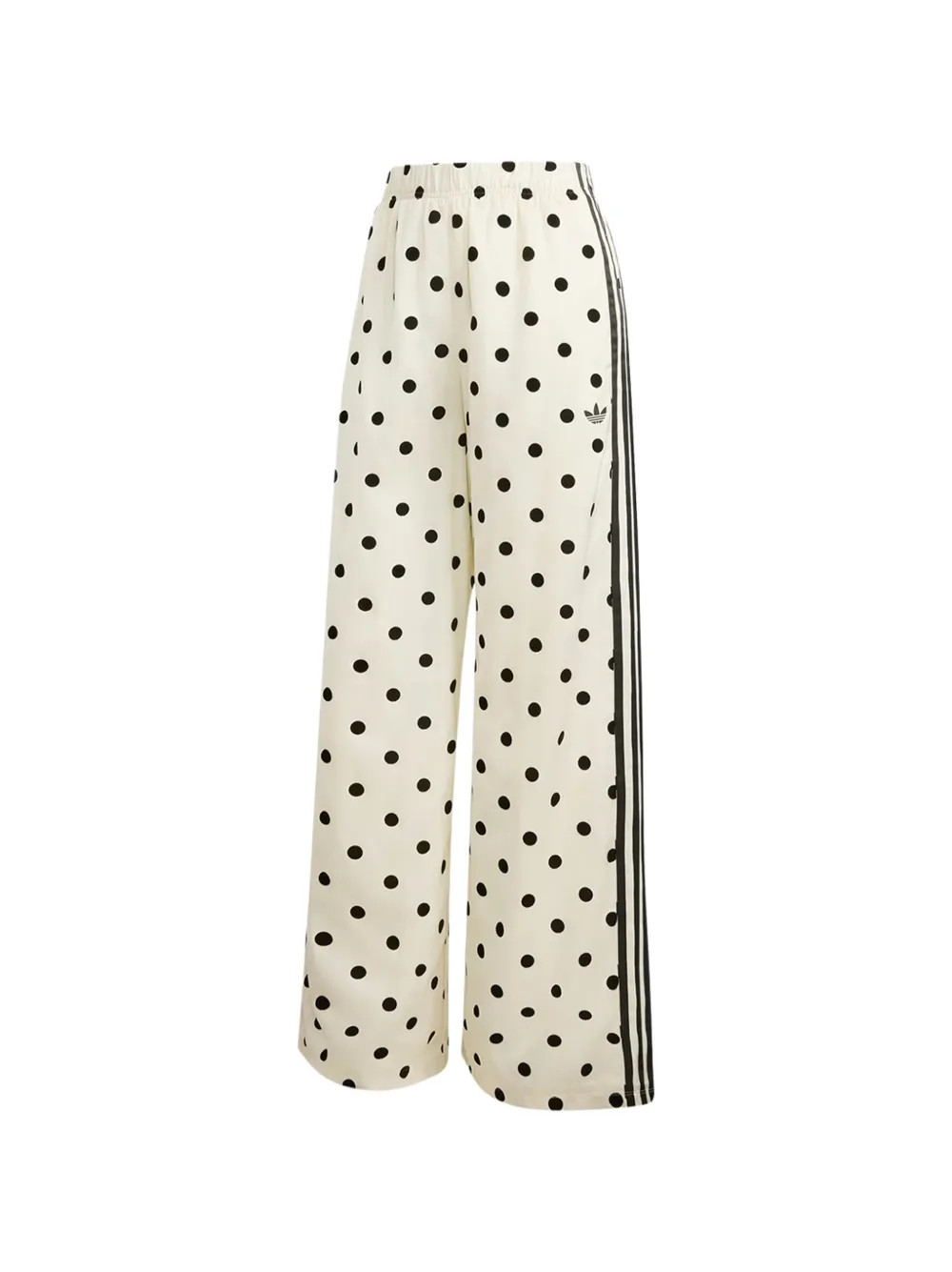 adidas polka-dot satin track pants - Neutrals | Farfetch Global