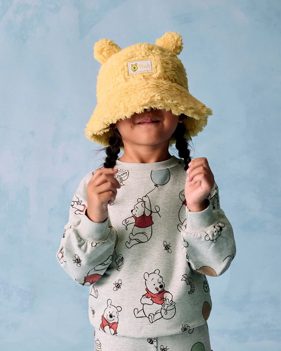 Disney Winnie the Pooh Sherpa Bucket Hat | Little Sleepies