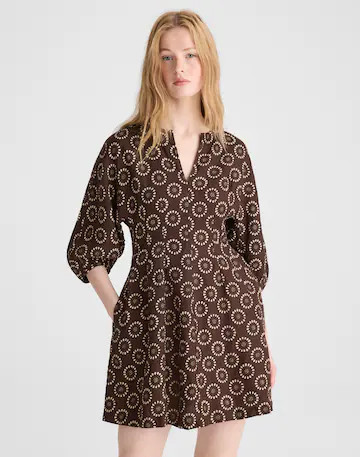 Splitneck Mini Dress | Madewell