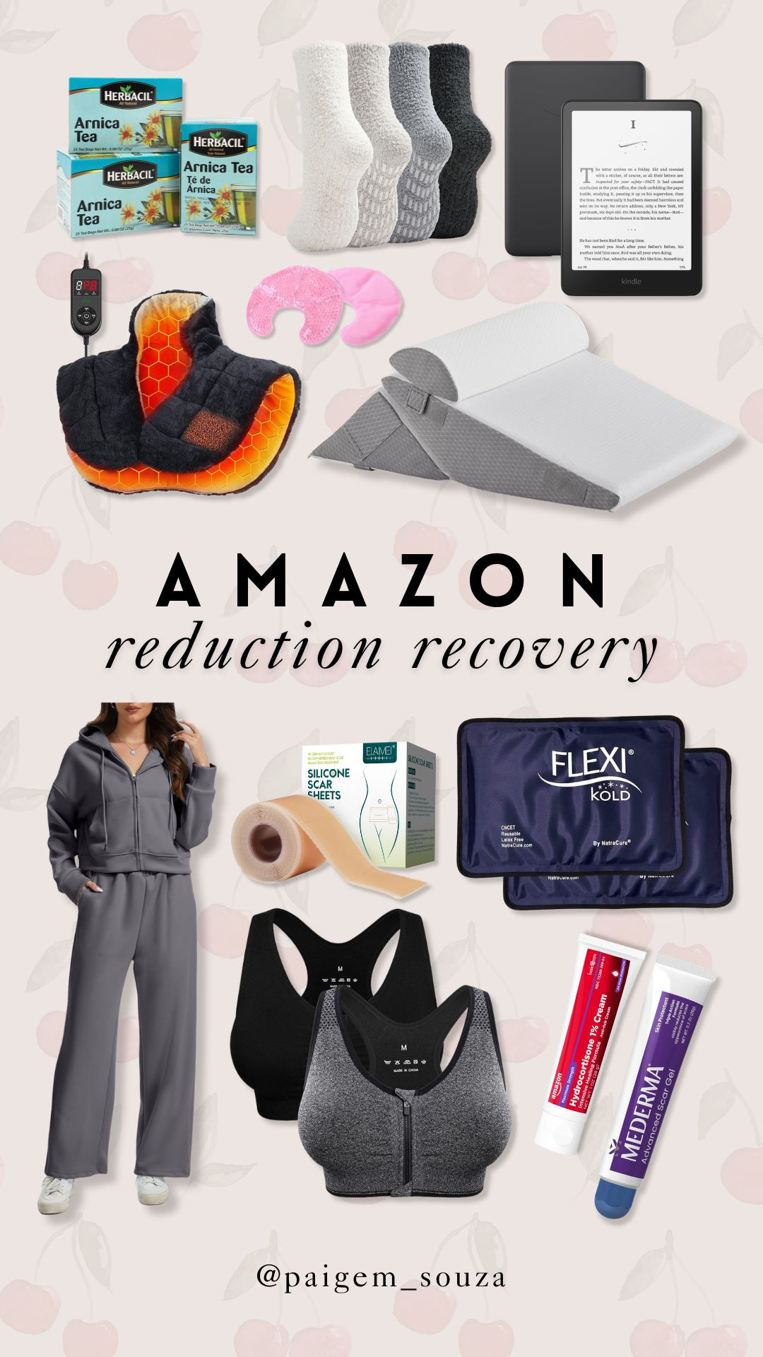If you’re prepping for a breast reduction or in recovery, these Amazon finds make everything so much more comfortable. 🤍 From zip-front recovery bras and wedge pillows to ice packs, scar care and cozy loungewear.

Breast reduction recovery essentials, amazon post surgery must haves, post op recovery bra front zip, silicone scar sheets, scar gel for surgery, wedge pillow for sleeping upright, reusable ice packs for swelling, arnica tea for bruising, heated shoulder wrap, cozy recovery loungewear set, mastectomy pillow, post surgery comfort items, Amazon prime finds. 

 

#LTKselfcare