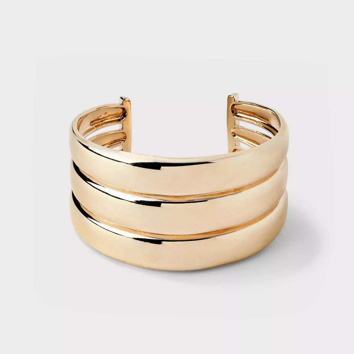 Trio Cuff Bracelet - A New Day™ Gold | Target