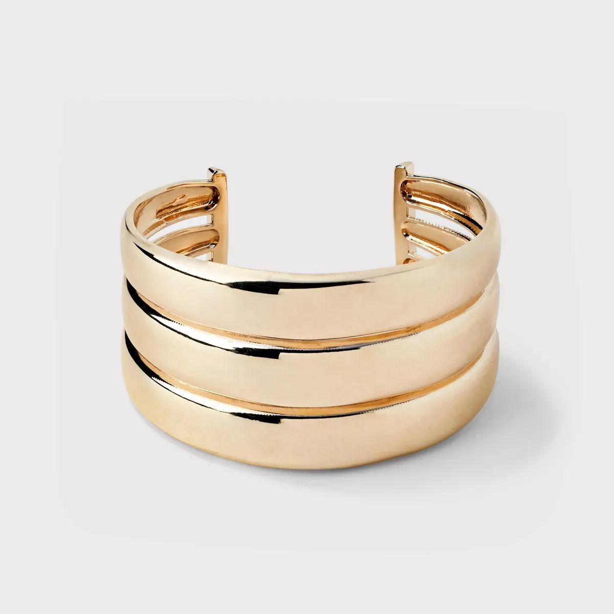 Trio Cuff Bracelet - A New Day™ Gold | Target