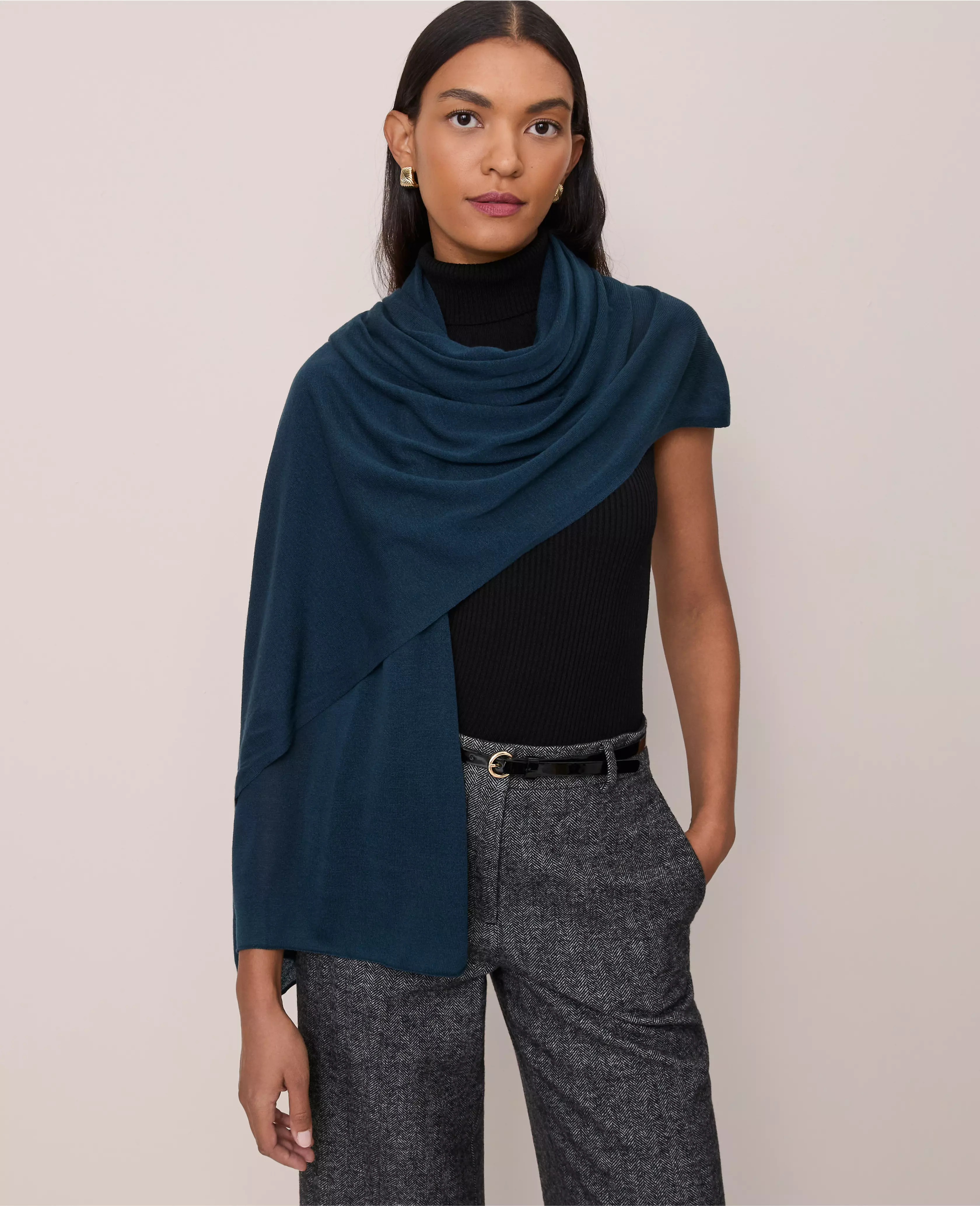 Oversized Wrap Scarf | Ann Taylor