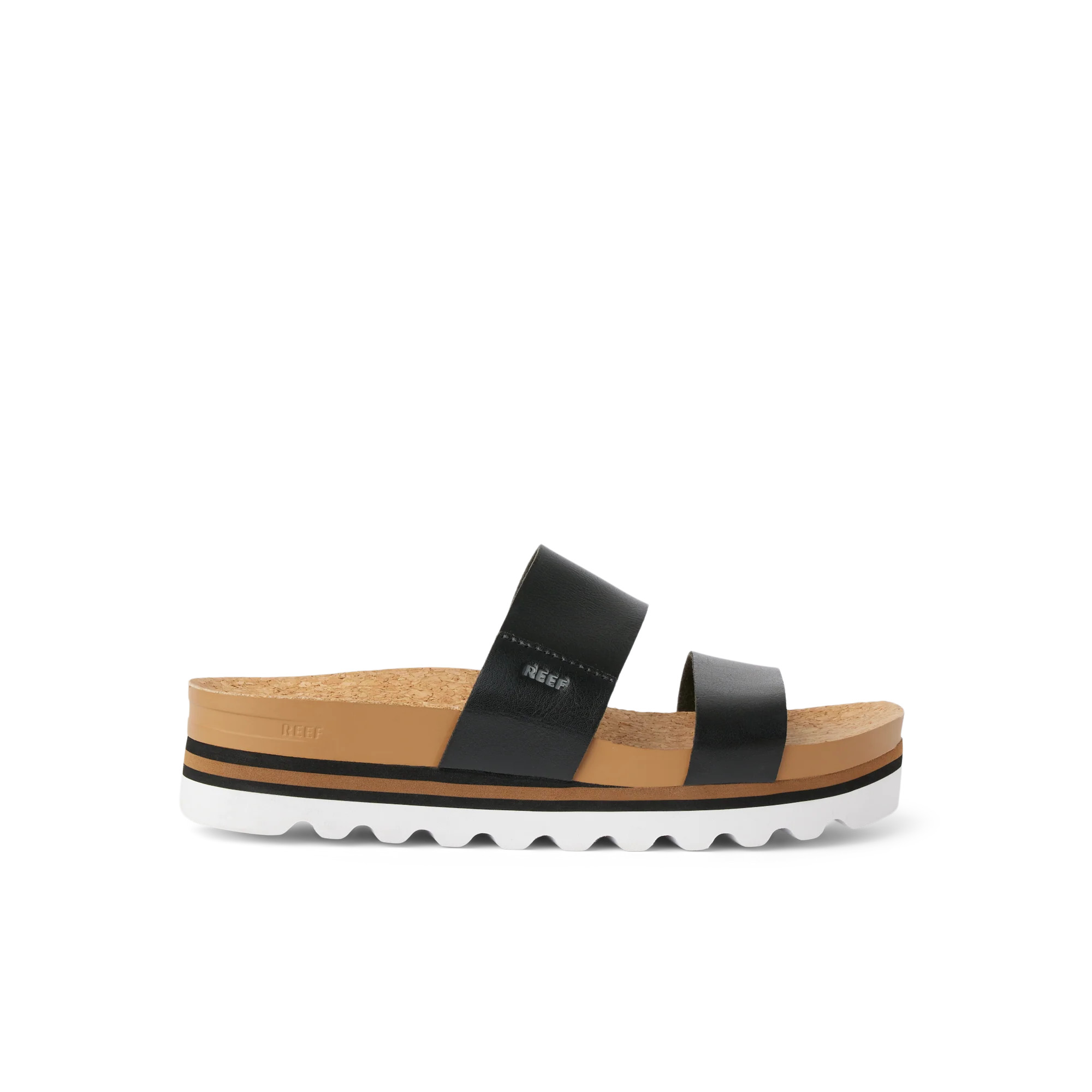 Women's Cushion Vista Hi Slides in Espresso Duo | REEF® | REEF