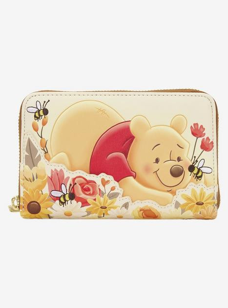 Loungefly Disney Winnie the Pooh Floral Pooh Bear Wallet | BoxLunch | BoxLunch