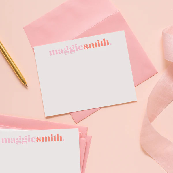 Modern Personalized Stationery | Joy Creative Shop