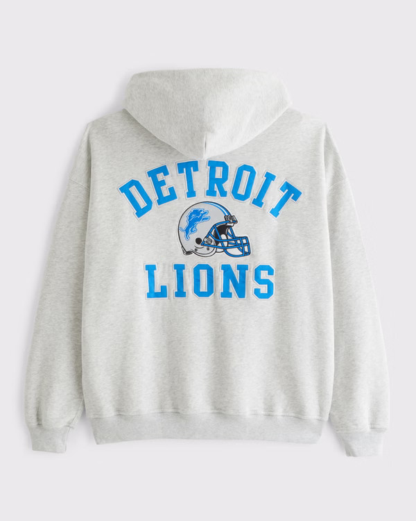 Detroit Lions Graphic Popover Hoodie | Abercrombie & Fitch (US)