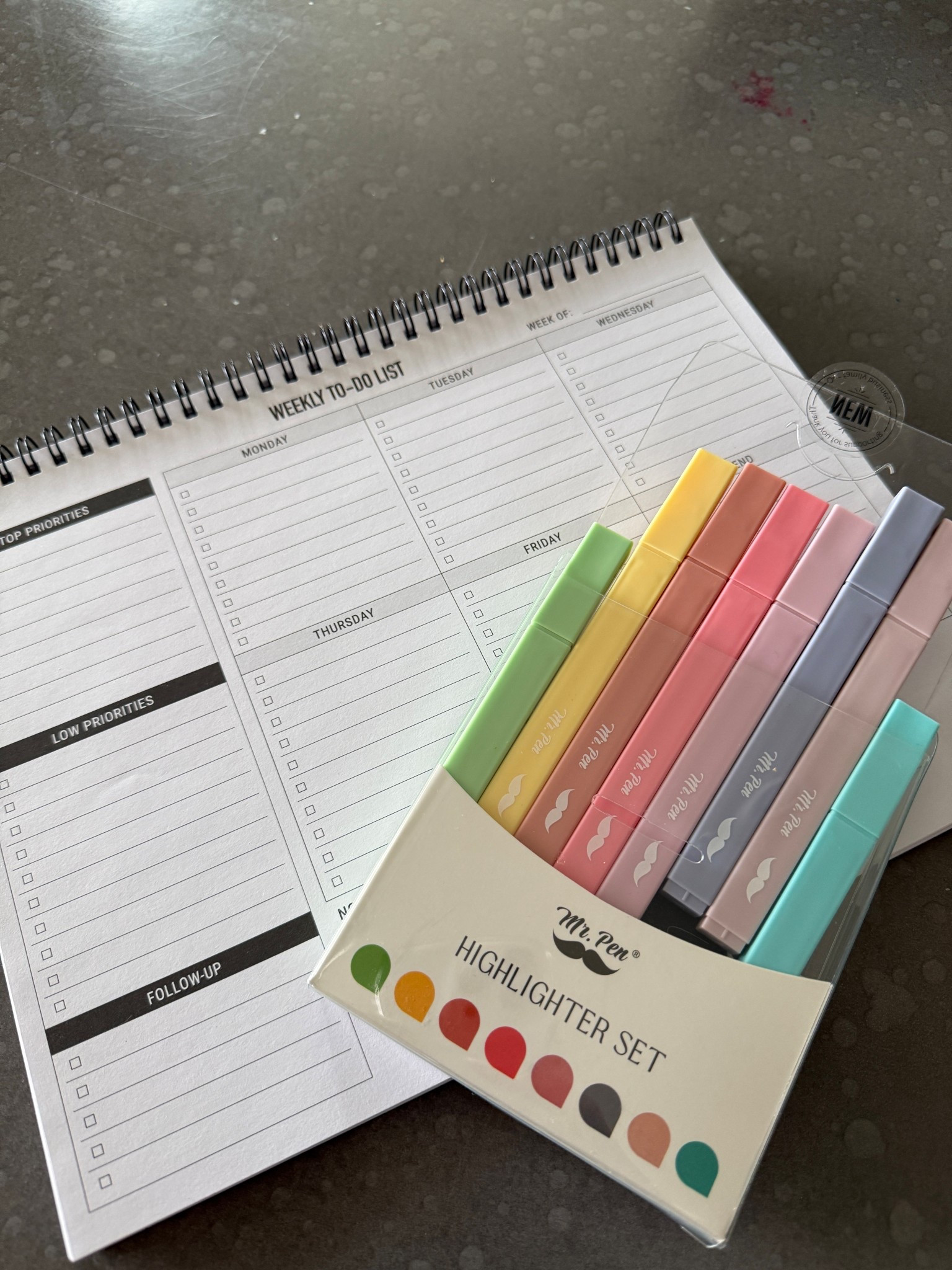 I use my phone calendar for all my work/personal appointments but I was in need of something else for my daily to do list (I constantly write to do lists) and the sticky notes were getting old (and lost) …
And I’m obsessed with the pastel colors 🌈

#LTKSaleAlert