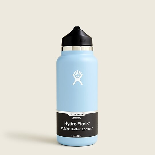 Hydro Flask® 32-ounce wide-mouth bottle with straw | J. Crew US