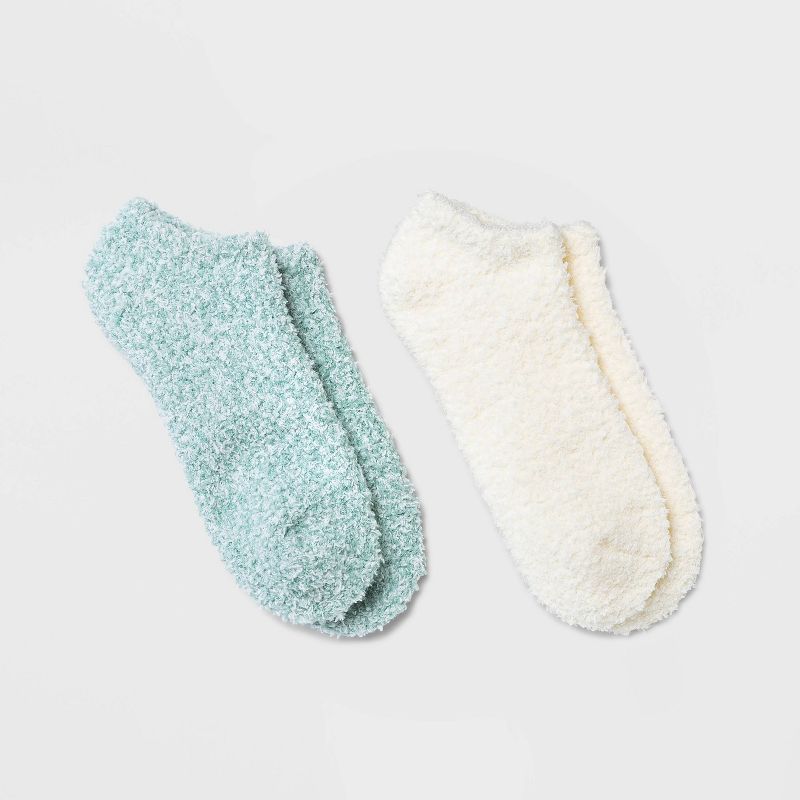 Women's Cozy Marled 2pk Low Cut Socks - Universal Thread™ 4-10 | Target