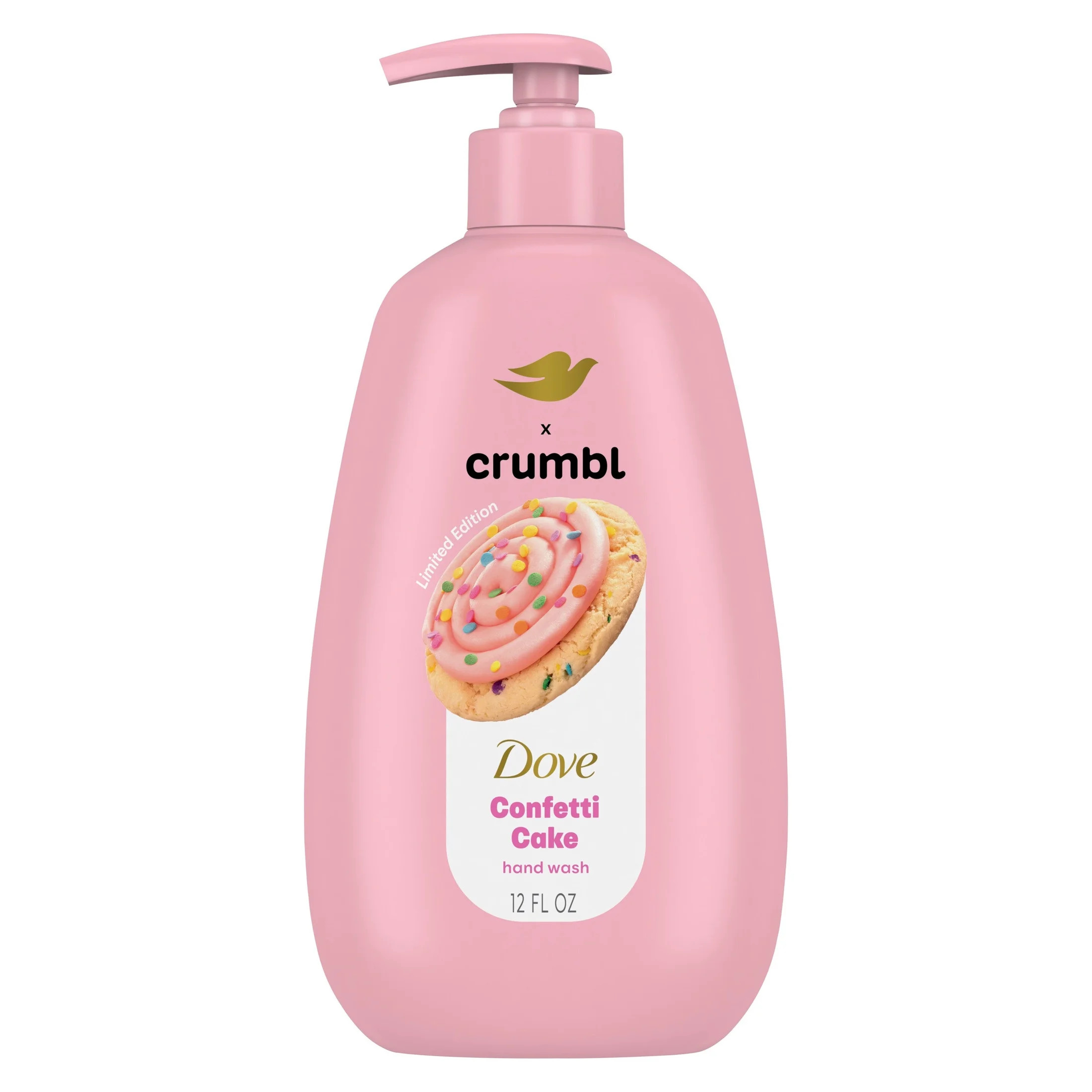 Dove Crumbl Liquid Hand Wash Confetti Cake, 12 fl oz | Walmart (US)