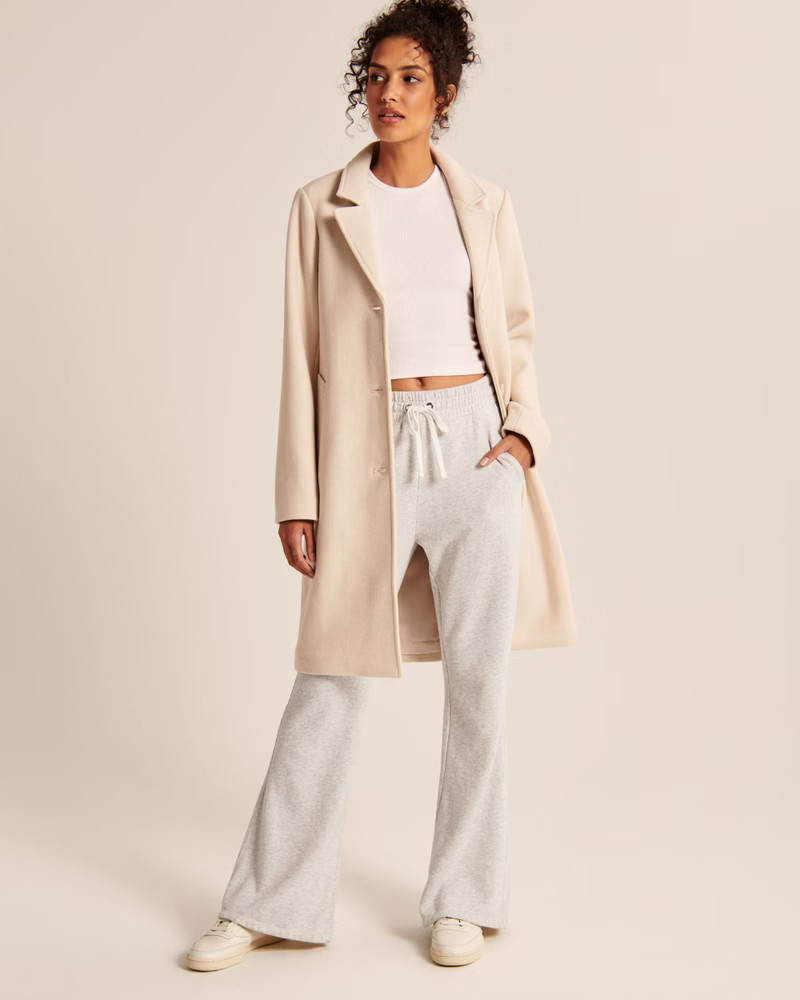 Slim Flare Sweatpants | Abercrombie & Fitch (US)