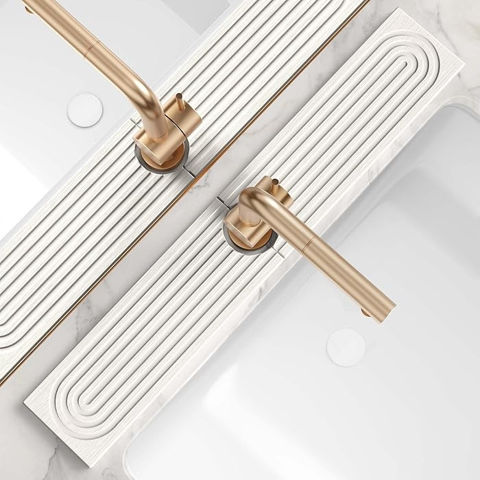 Faucet Mat for Kitchen Sink – Diatomite Stone Drying Mat & Sink Protector, Prevent Moisture –... | Amazon (US)