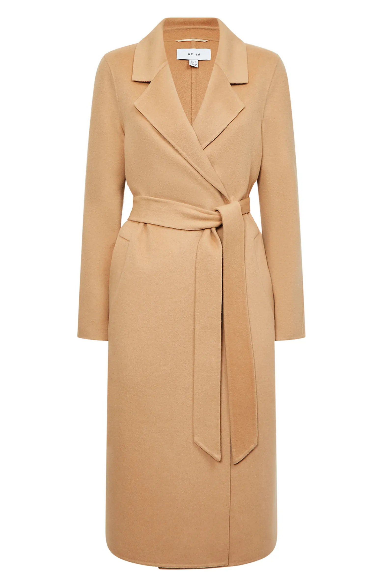 Brooks Wool Blend Longline Coat | Nordstrom