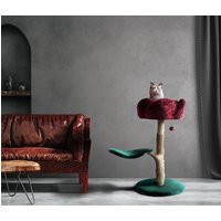 Wood Floral Cat Tree, Wooden Tower, Modern House, Furniture, Gift, Luxury Condo, Flower Size Xl | Etsy (US)