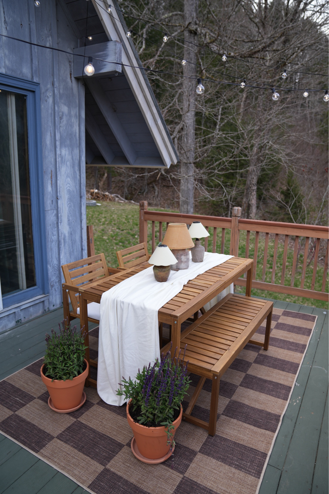 Our cozy little patio 

#LTKHome #LTKFindsUnder50