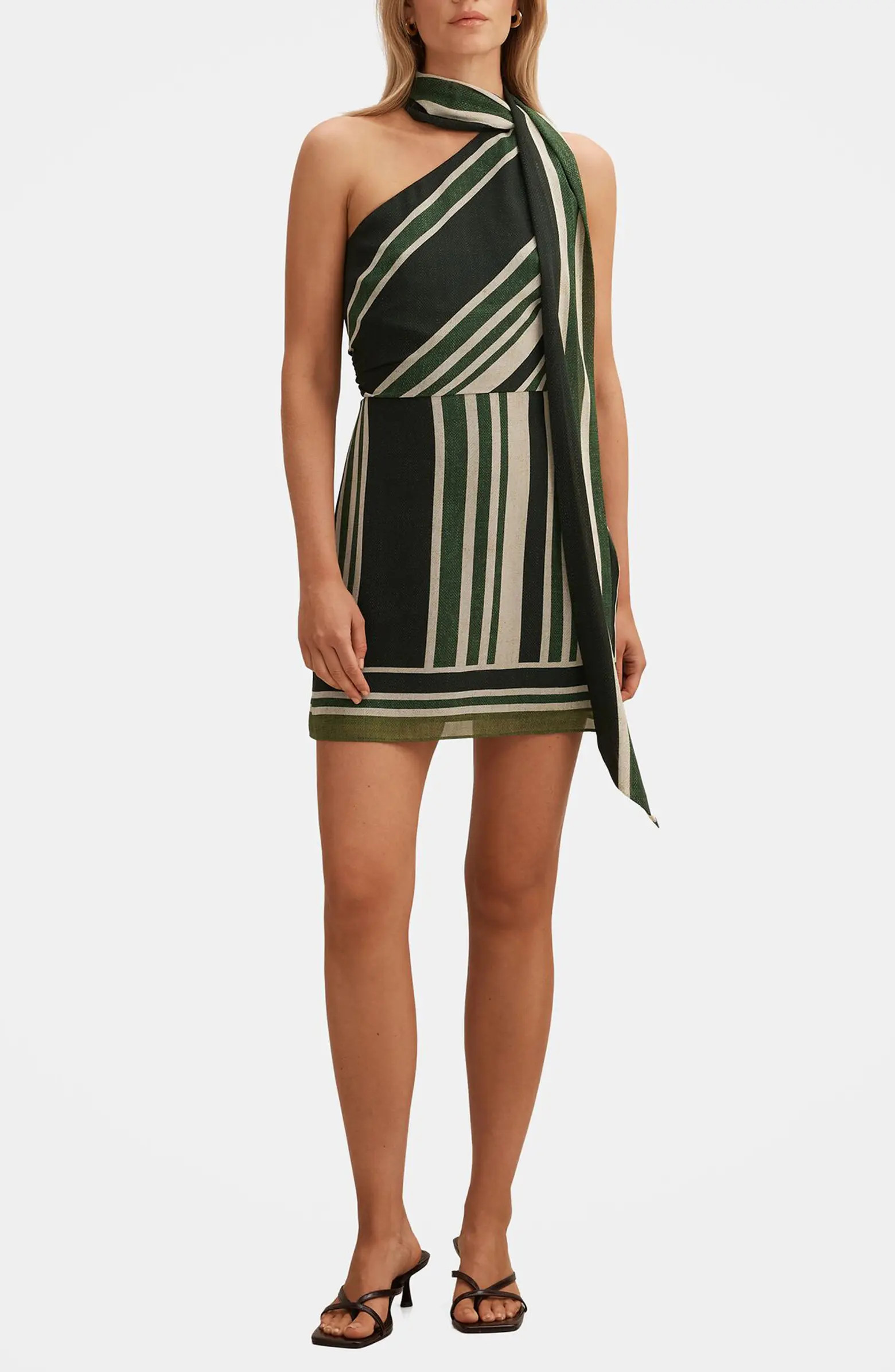 Trudy One-Shoulder Minidress | Nordstrom