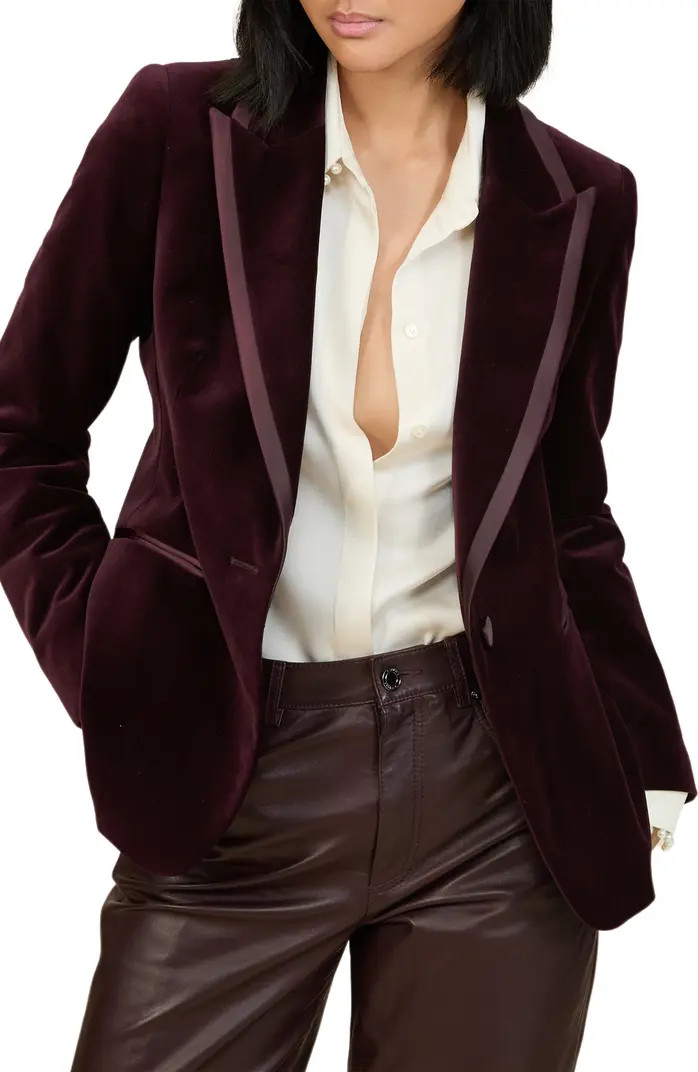 Reiss Elia Cotton Velveteen Blazer | Nordstrom | Nordstrom