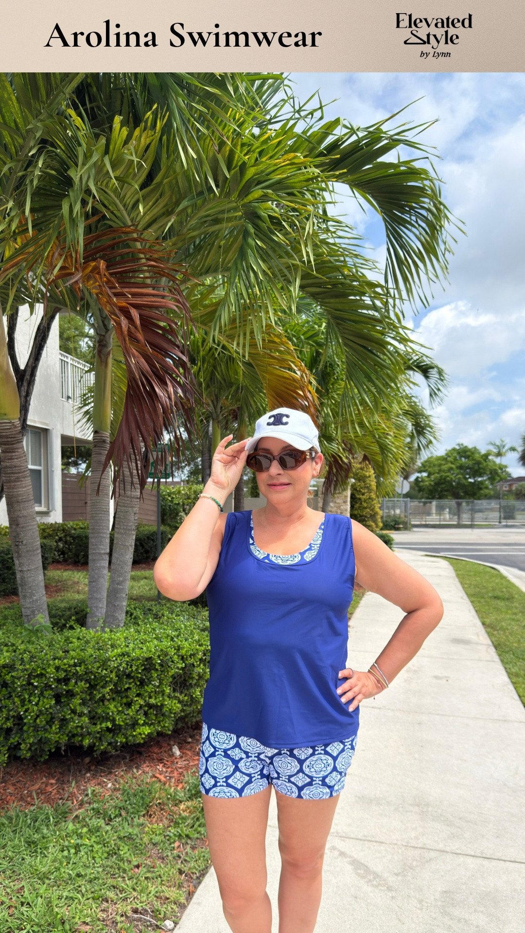 Comfort, control and coverage.  Those are the 3cs I look for when looking for a swimsuit.  These did all 3.

#LTKMidsize #LTKOver40 #LTKPlusSize