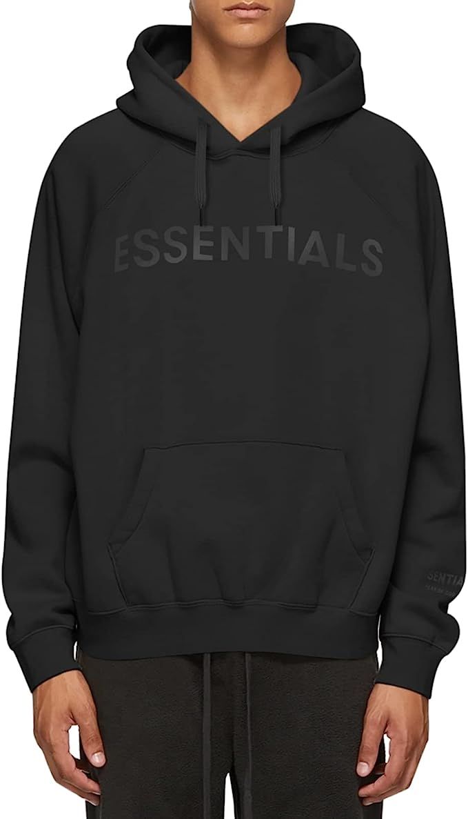 Unisex Hoodies Hip Hop Couples Sweatshirt Letter Print Long Sleeve Sportswear Trendy Pullover For... | Amazon (US)