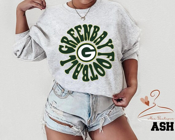 Green Bay Football Sweatshirt  Vintage Style Green Bay - Etsy | Etsy (US)