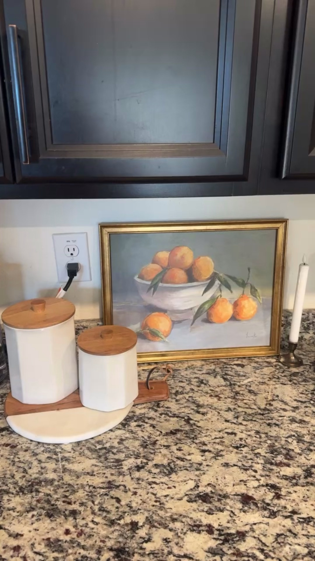 Coffee area refresh with this beautiful frame on sale for $31 originally $45 and these ceramic canisters that are perfect for sugar/other supplements 

#LTKSpringSale #LTKHome #LTKOver40