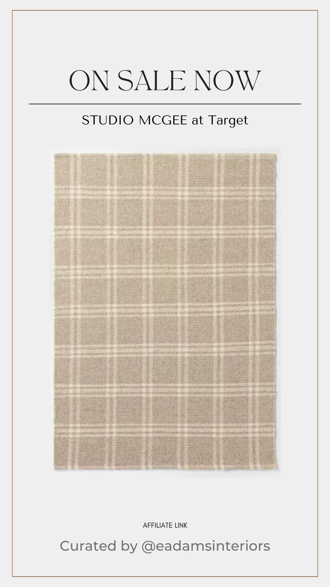 Beautiful rug by Studio McGee at Target on sale now!

#LTKHome #LTKSaleAlert #LTKSeasonal