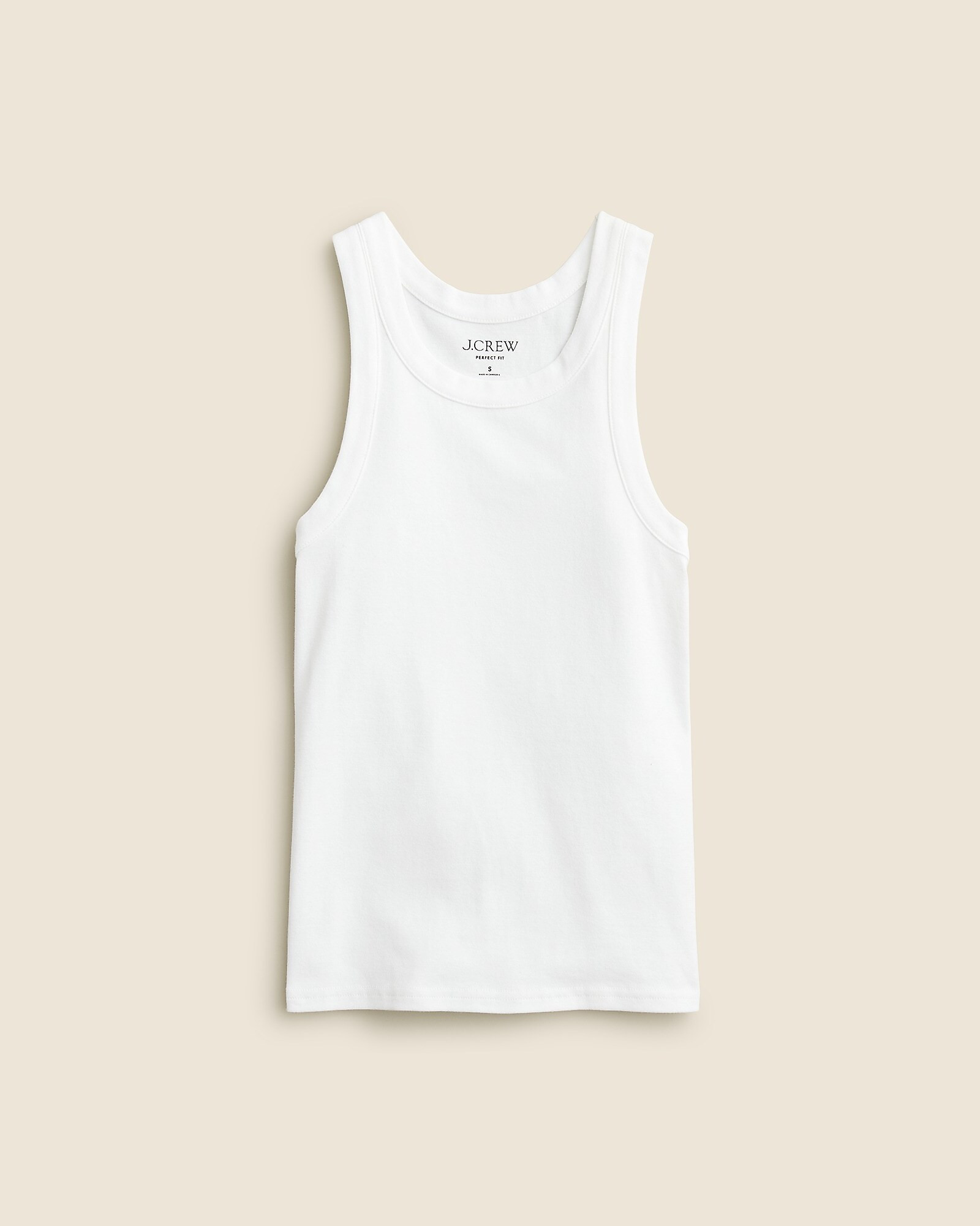 Perfect-fit high-neck tank | J. Crew US