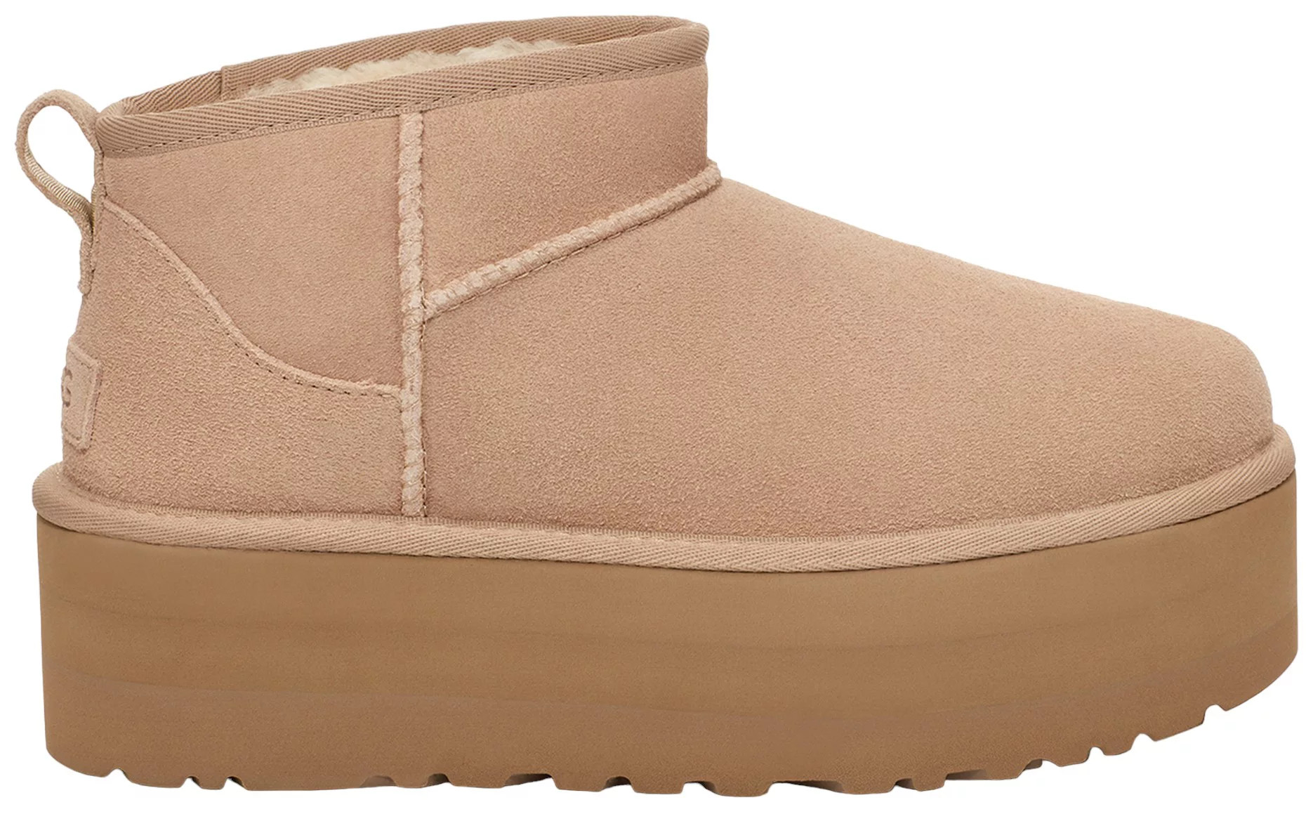 UGG Women's Classic Ultra Mini Platform Boots, Size 10, Sand | DICK'S Sporting Goods