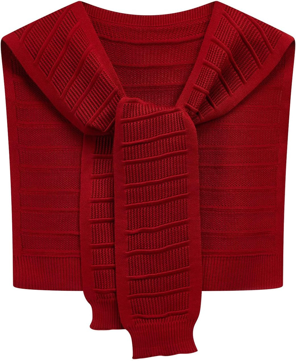 Knitted Shawl Wraps for Women, Fashion Sweater Shawls Scarf Cape, Shoulder Wrap for Travel Casual | Amazon (US)