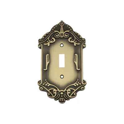 Victorian 1-Gang Toggle Light Switch Wall Plate | Wayfair North America